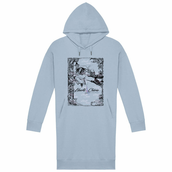 Robe Sweat Sorcière monogram Rose