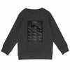 sweat premium sorcière croquis monogram rose enfant