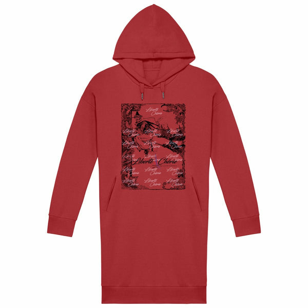 Robe Sweat Sorcière monogram Rose