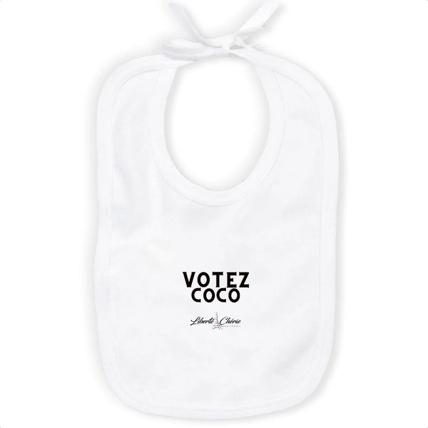 Liberté Chérie™ | <b>Bavoir Féministe Kariban Votez Coco</b>