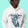 Liberté Chérie™ | <b>Sweat Féministe À Capuche Statut : Libéré</b>