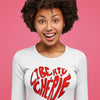 Liberté Chérie™ | <b>T-Shirt Féministe Manches Longues Mon Coeur</b>