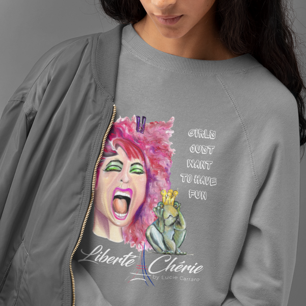 Liberté Chérie™ | <b>Sweat Féministe Bio Cyndi</b>