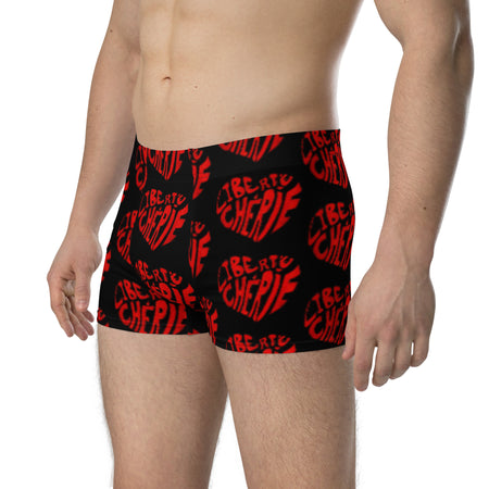 Liberté Chérie™ | <b>Boxer Féministe Monogram Mon Coeur</b>