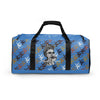 Liberté Chérie™ | <b>Sac De Voyage Féministe Frida Monogramme Bleu Jeans</b>