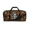Liberté Chérie™ | <b>Sac De Voyage Féministe Frida Monogramme Marron</b>