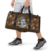Liberté Chérie™ | <b>Sac De Voyage Féministe Frida Monogramme Marron</b>
