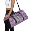 Liberté Chérie™ | <b>Sac De Voyage Féministe Frida Monogramme Lilas</b>