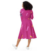 Liberté Chérie™ | <b>Robe Féministe Midi Simone 90' Fushia</b>