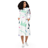 Liberté Chérie™ | <b>Robe Féministe Midi Simone 90' Blanche</b>