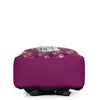 Liberté Chérie™ | <b>Sac À Dos Féministe Frida Monogramme Prune</b>