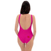 Liberté Chérie™ | <b>Maillot De Bain Féministe Une Pièce Mon Coeur Fushia</b>