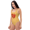 Liberté Chérie™ | <b>Maillot De Bain Féministe Une Pièce Mon Coeur Gold</b>