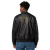 Liberté Chérie™ | <b>Veste Bomber Féministe en similicuir LC by LC</b>