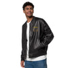 Liberté Chérie™ | <b>Veste Bomber Féministe en similicuir LC by LC</b>
