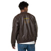 Liberté Chérie™ | <b>Veste Bomber Féministe en similicuir LC by LC</b>