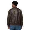 Liberté Chérie™ | <b>Veste Bomber Féministe en similicuir LC by LC</b>