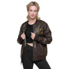 Liberté Chérie™ | <b>Veste Bomber Féministe en similicuir LC by LC</b>