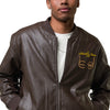 Liberté Chérie™ | <b>Veste Bomber Féministe en similicuir LC by LC</b>