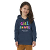 Liberté Chérie™ | <b>Sweat A Capuche Féministe Enfant Girl Power Graphique</b>