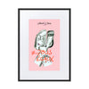 Liberté Chérie™ | <b>Affiche Pop Art Féministe Tous Egaux Rose</b>
