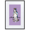 Liberté Chérie™ | <b>Affiche Pop Art Féministe Lilas</b>