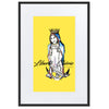 Liberté Chérie™ | <b>Affiche Pop Art Féministe Jaune</b>