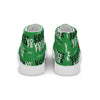 Liberté Chérie™ | <b>Baskets Féministes Hautes En Toile Homme Votez Frida Vert</b>