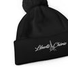 Liberté Chérie™ | <b>Bonnet Féministe À Pompon Acrylique Tricot Double Liberté Chérie</b>