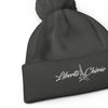 Liberté Chérie™ | <b>Bonnet Féministe À Pompon Acrylique Tricot Double Liberté Chérie</b>
