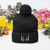 Liberté Chérie™ | <b>Bonnet Féministe À Pompon Acrylique Tricot Double Liberté Chérie</b>