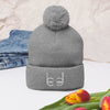 Liberté Chérie™ | <b>Bonnet Féministe À Pompon Acrylique Tricot Double Liberté Chérie</b>