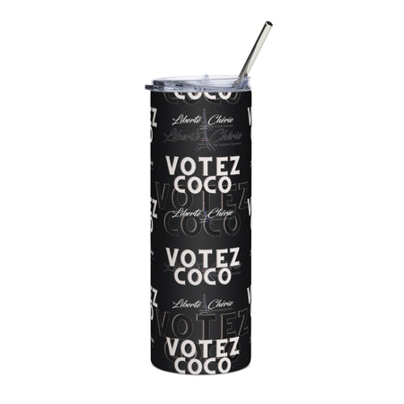 Liberté Chérie™ | <b>Gobelet Féministe En Acier Inoxydable Votez Coco</b>
