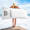 Liberté Chérie™ | <b>Serviette Féministe Votez Coco Blanche</b>