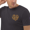Liberté Chérie™ | <b>T-Shirt Féministe Manches Courtes Brodé Mon Coeur</b>