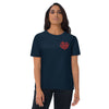 Liberté Chérie™ | <b>T-Shirt Féministe Unisexe Brodé Mon Coeur</b>