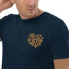 Liberté Chérie™ | <b>T-Shirt Féministe Manches Courtes Brodé Mon Coeur</b>