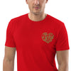 Liberté Chérie™ | <b>T-Shirt Féministe Manches Courtes Brodé Mon Coeur</b>