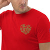 Liberté Chérie™ | <b>T-Shirt Féministe Manches Courtes Brodé Mon Coeur</b>