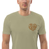 Liberté Chérie™ | <b>T-Shirt Féministe Manches Courtes Brodé Mon Coeur</b>