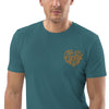 Liberté Chérie™ | <b>T-Shirt Féministe Manches Courtes Brodé Mon Coeur</b>