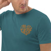 Liberté Chérie™ | <b>T-Shirt Féministe Manches Courtes Brodé Mon Coeur</b>