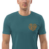 Liberté Chérie™ | <b>T-Shirt Féministe Manches Courtes Brodé Mon Coeur</b>