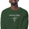 Liberté Chérie™ | <b>Sweat Féministe Bio Raglan Être Soi-Même Buffle</b>