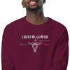 Liberté Chérie™ | <b>Sweat Féministe Bio Raglan Être Soi-Même Buffle</b>