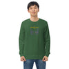 Liberté Chérie™ | <b>Sweat Féministe Brodé Lc By Lc Violet Jaune</b>
