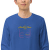 Liberté Chérie™ | <b>Sweat Féministe Brodé Lc By Lc Violet Jaune</b>