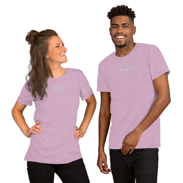 Liberté Chérie™ | <b>T-shirt Féministe Brodé Unisexe Votez Simone</b>