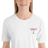 Liberté Chérie™ | <b>T-shirt Féministe Brodé L'Esprit Féministe Enfin Libéré</b>