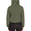 Liberté Chérie™ | <b>Sweat-Shirt Crop-Top Féministe Brodé Girl Boss</b>